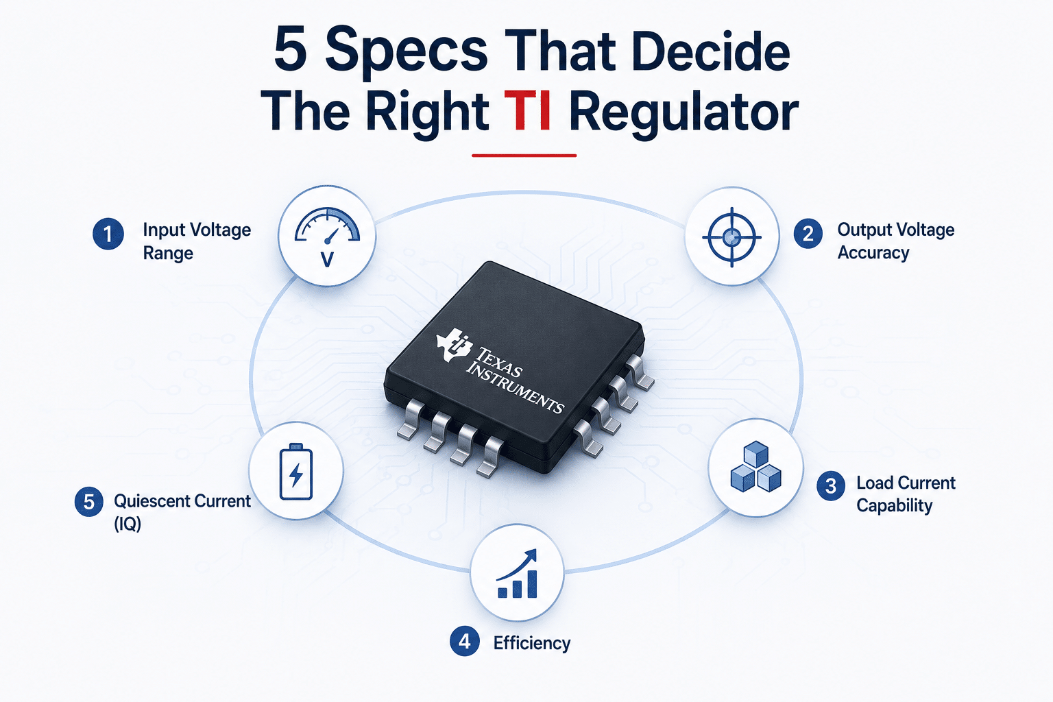 5 Specs That Decide The Right TI Regulator