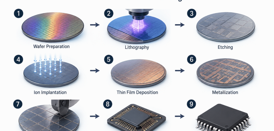 9 Key Steps In Making A Computer Chip From Wafer To Package 9 Key Steps In Making A Computer Chip From Wafer To Package