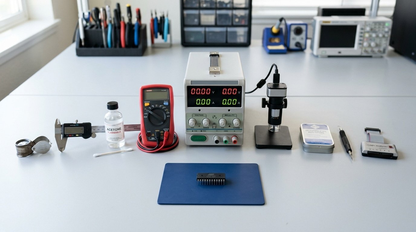 how to verify counterfeit electronic chips with nine low cost checks ordered by cost and confidence