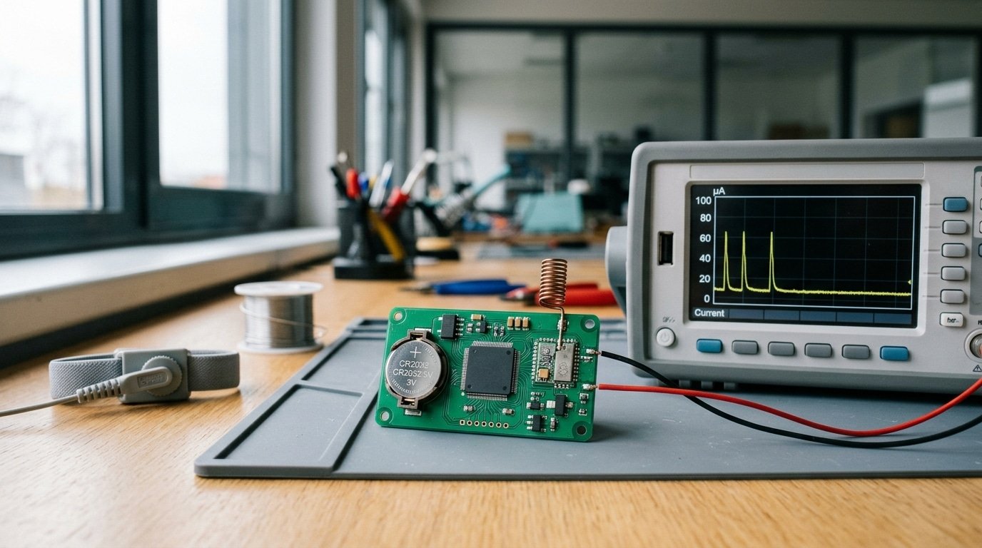 STM32U5 ultra-low-power IoT sensor node application case current budget