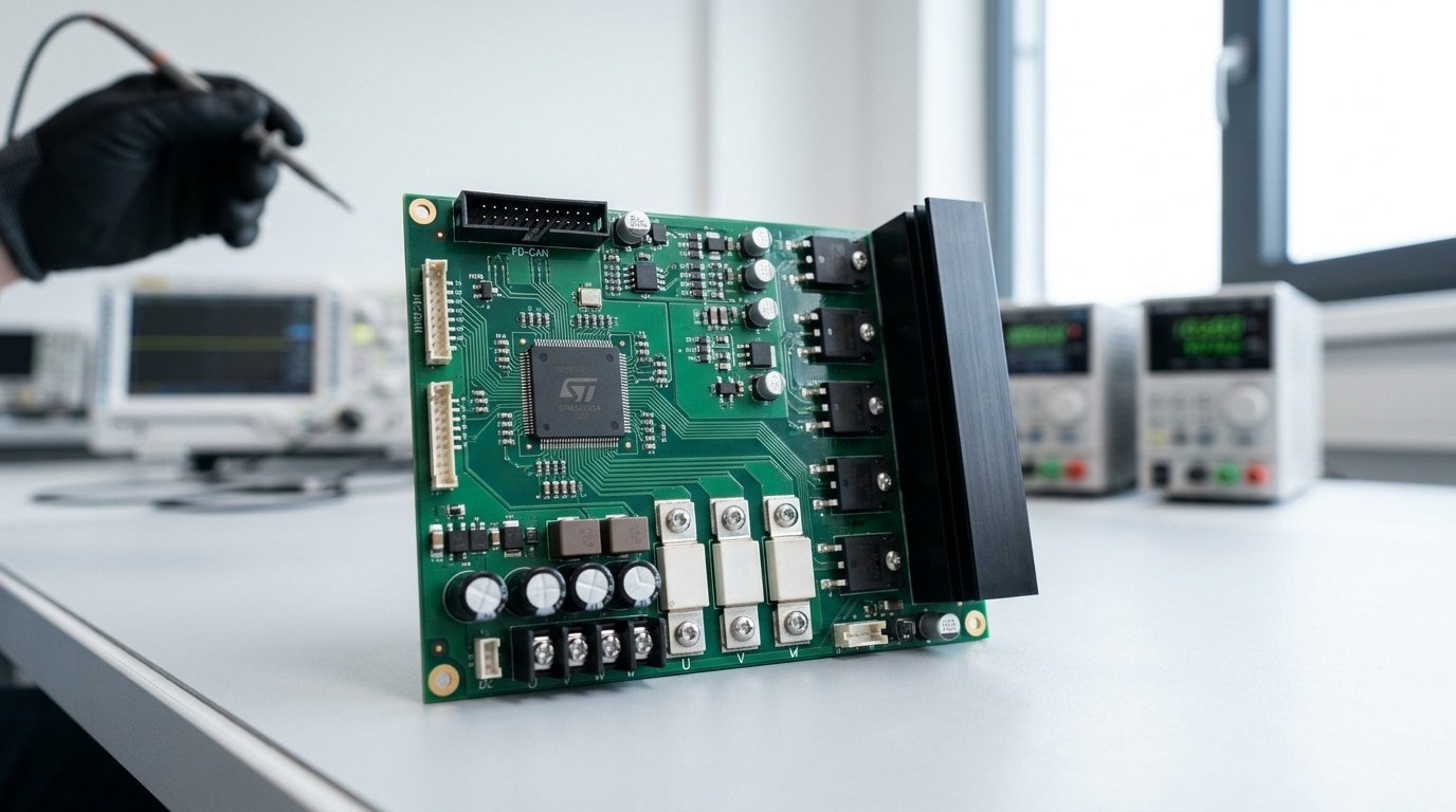 STM32G4 motor control inverter FOC current sense application case
