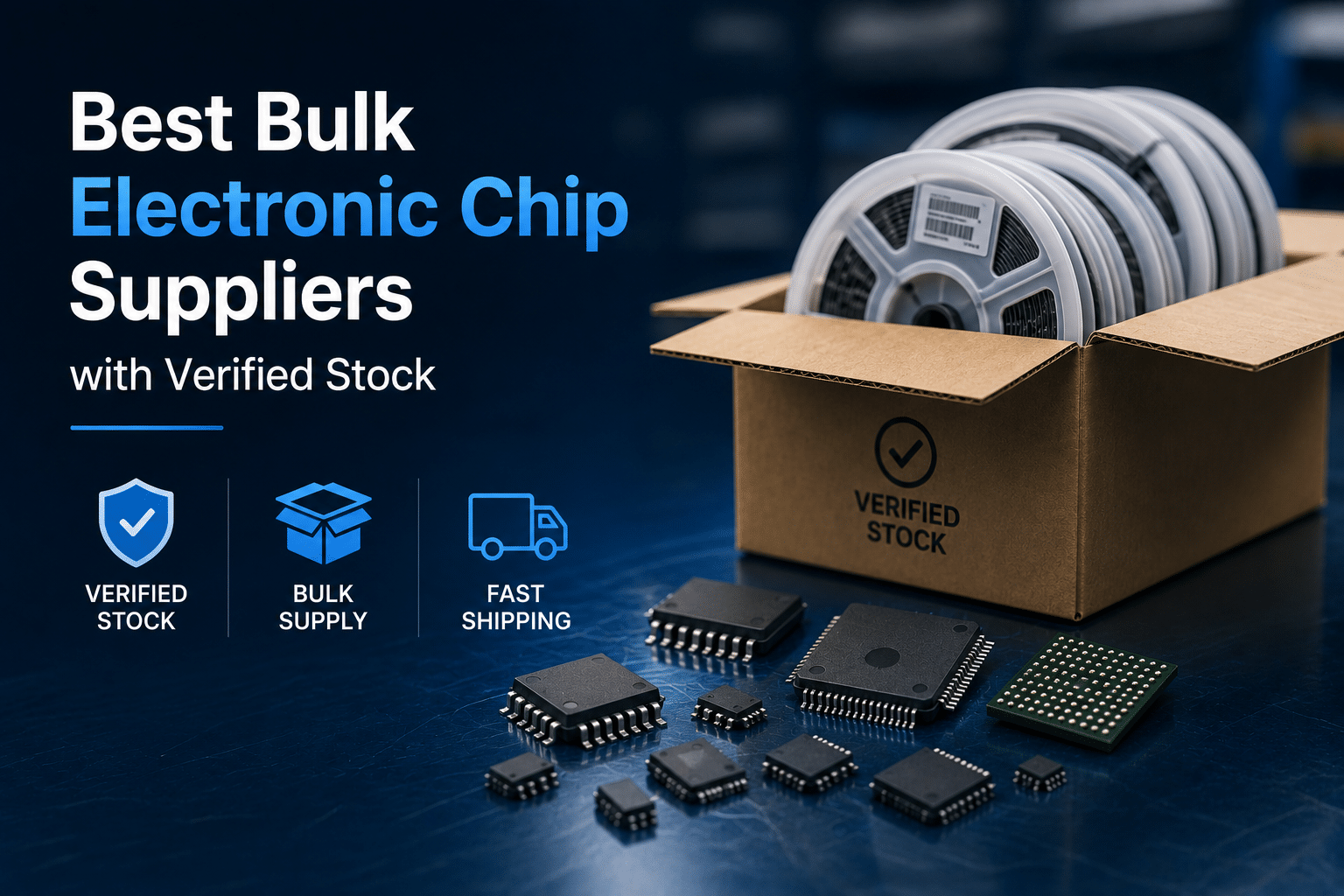 Best Bulk Electronic Chip Suppliers with Verified Stock