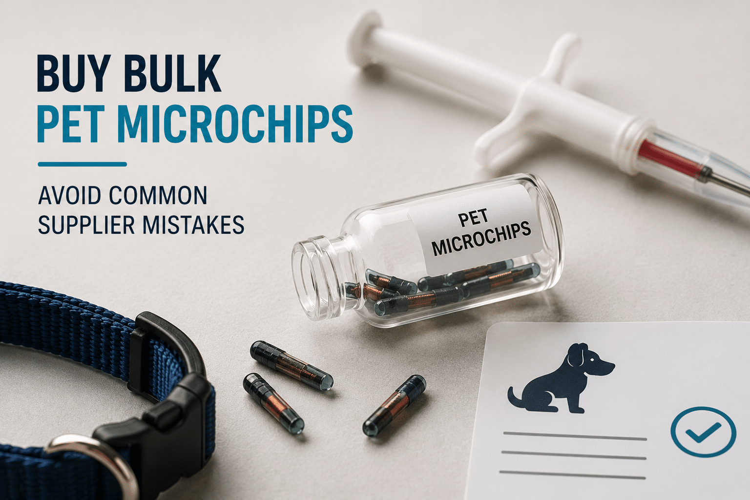 Buy Bulk Pet Microchips And Avoid Common Supplier Mistakes