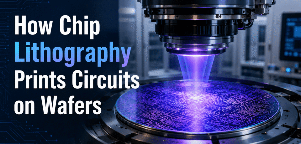 How Chip Lithography Prints Circuits on Wafers