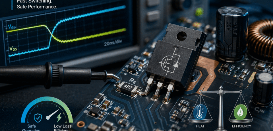 How to Choose MOSFET Gate Resistors for Fast Safe Switching How to Choose MOSFET Gate Resistors for Fast Safe Switching