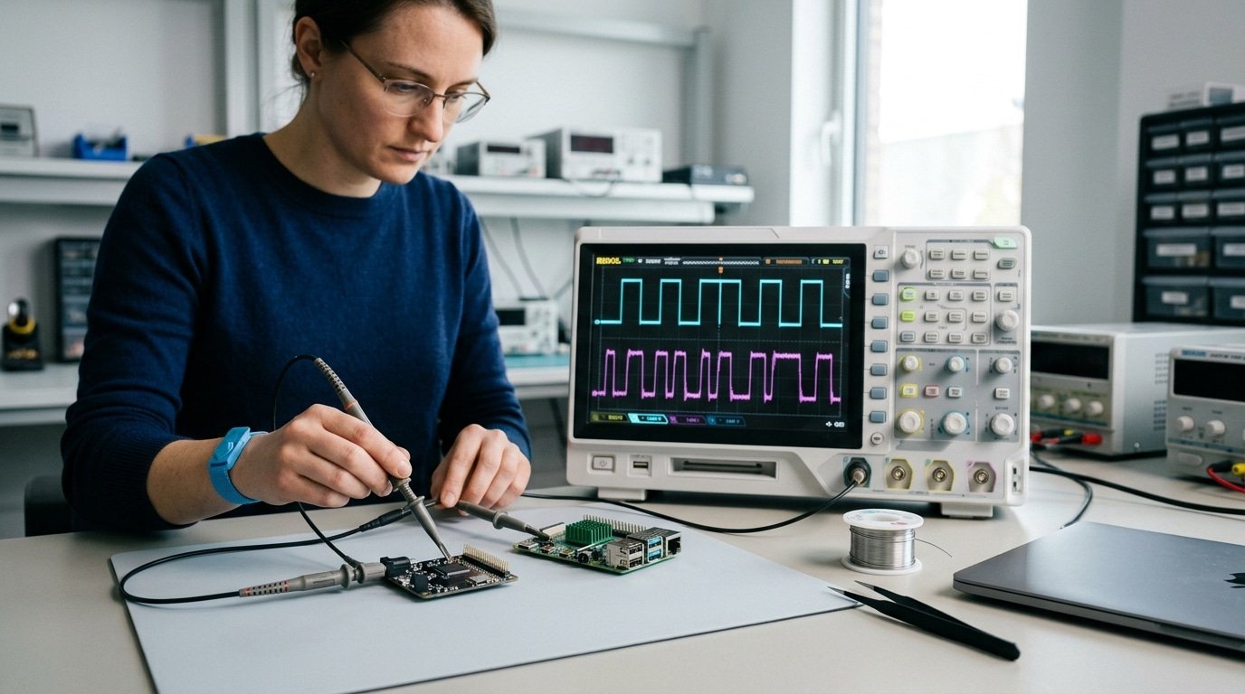microcontroller vs microprocessor chip real-time interrupt latency comparison