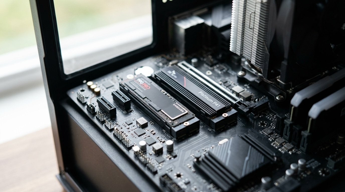 Comparison of Samsung and SK Hynix storage chips NAND flash SSD endurance and write speed