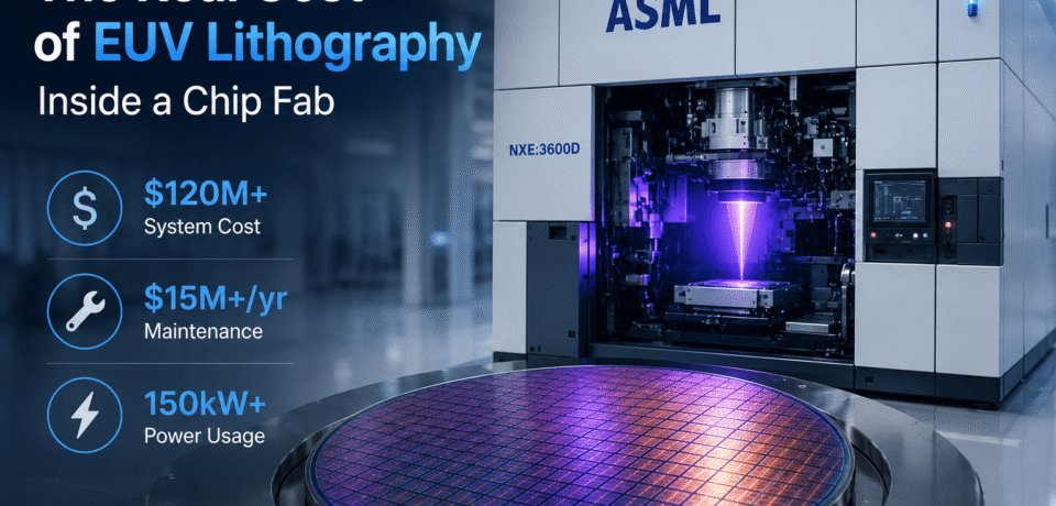 The Real Cost of EUV Lithography Inside a Chip Fab The Real Cost of EUV Lithography Inside a Chip Fab