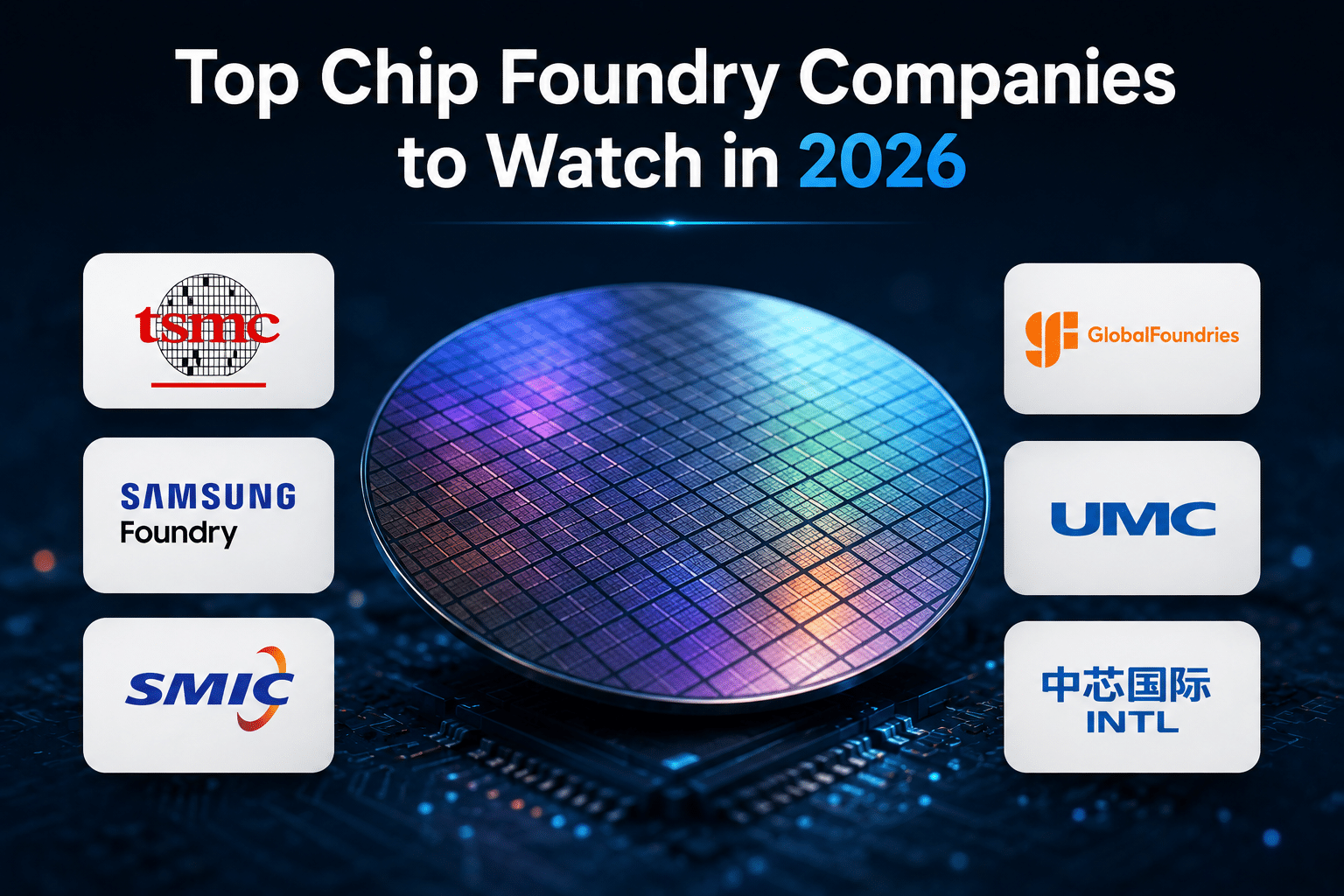 Top Chip Foundry Companies to Watch in 2026