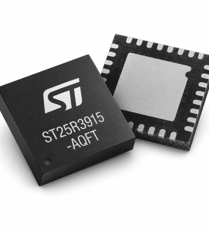 ST25R3915-AQFT (High-Performance HF RFID and NFC Reader IC)